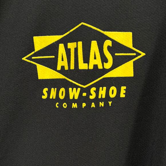 Saucony Atlas Snow Shoe Promo Pullover Shirt With Flashlight Mens Size XL Black - Picture 2 of 10